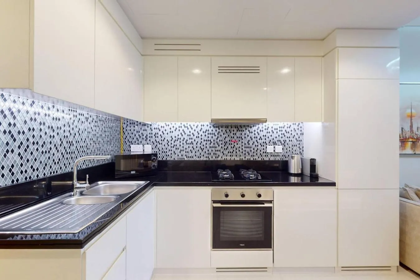 Noor Escape I Family Apartment Near Dubai Mall 0*,